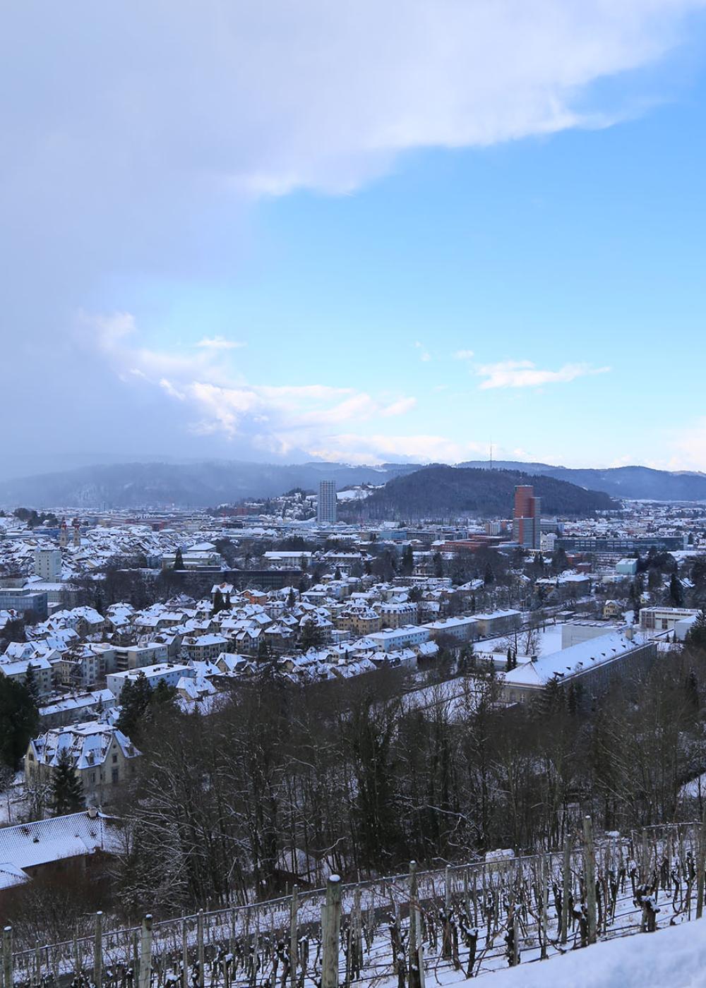 Winterstimmung Winterthur by Thomas Suter